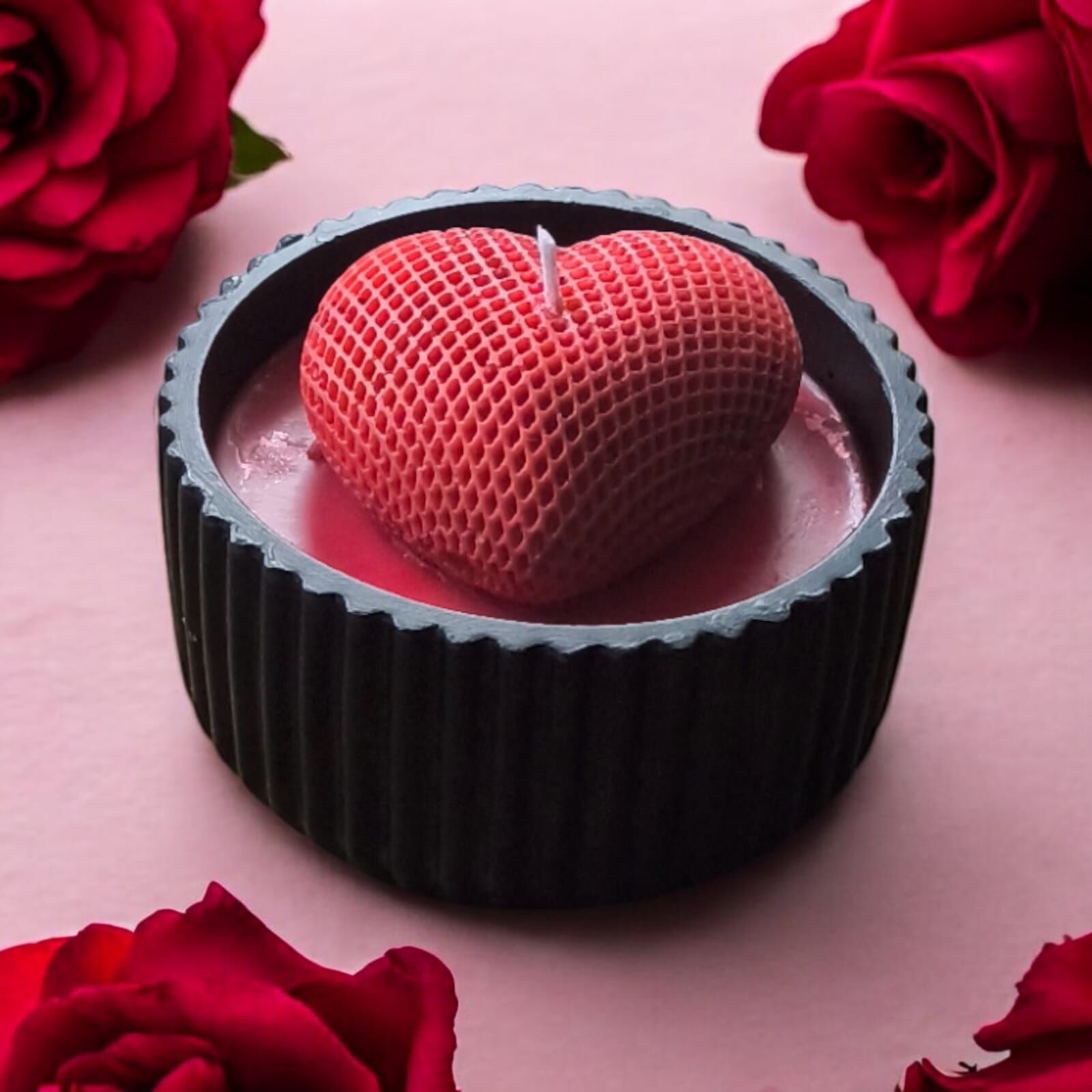 AŞKIN PARILTISI SOYA MUMU EL YAPIMI