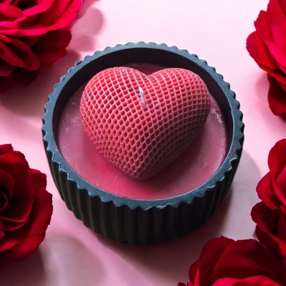 AŞKIN PARILTISI SOYA MUMU EL YAPIMI